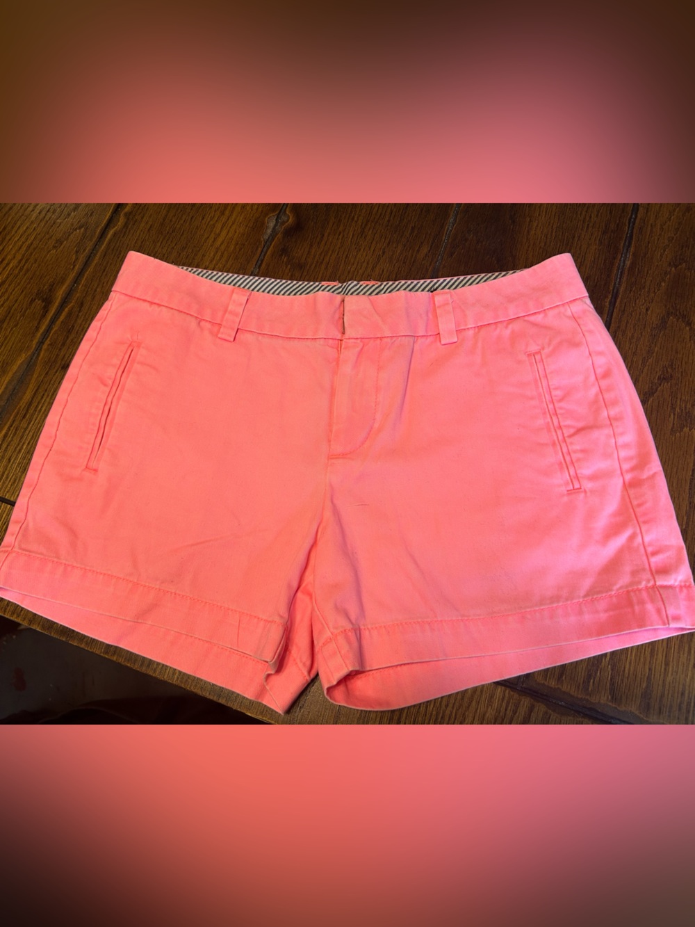 Pink shorts